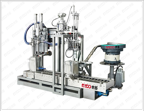 Automatic cap feeder and capping machine
